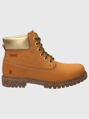 Botin Cuero Mujer Hatton Amarillo