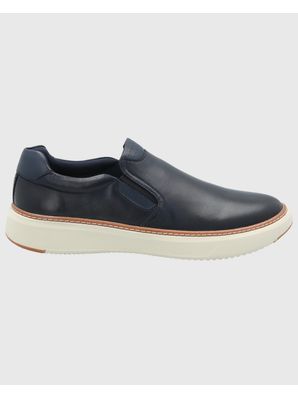 Slip On Cuero Hombre Lite G Azul