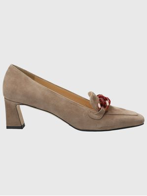 Zapato Brunate Cuero Mujer Valdena Gris