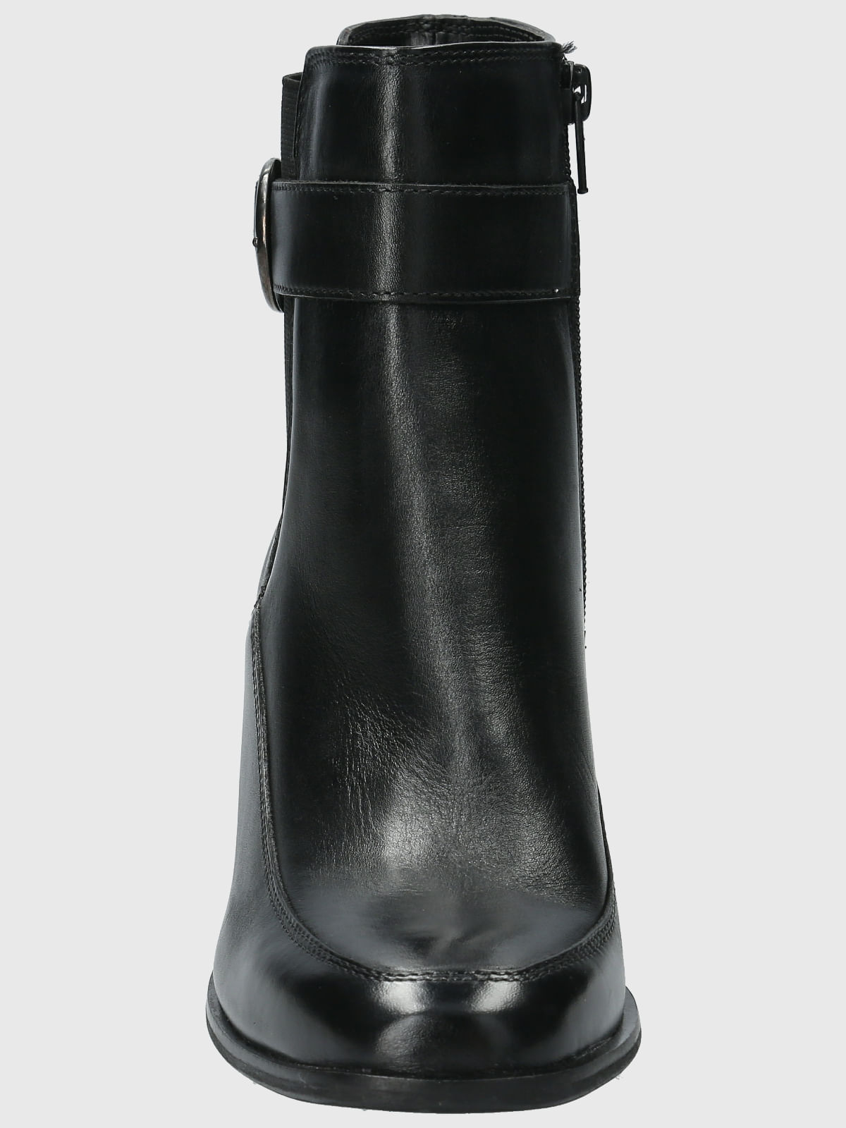 Botin Cuero Mujer Denhall Negro