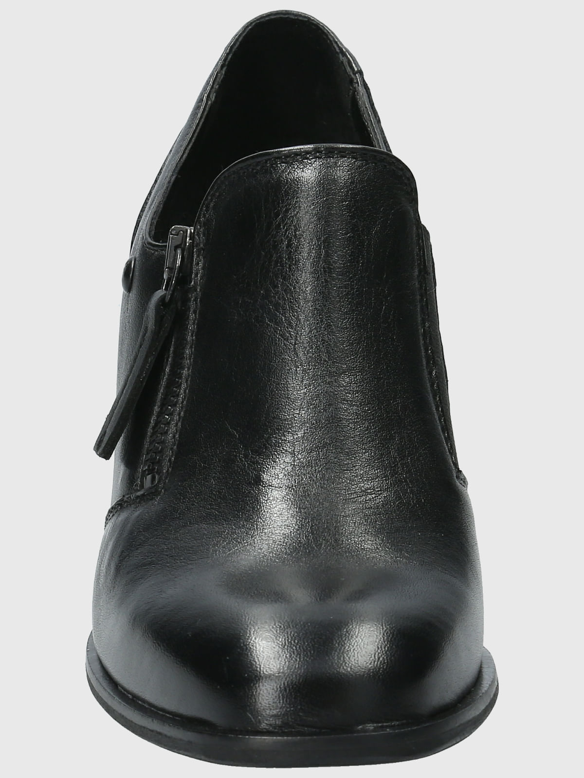 Zapato Cuero Mujer Pomell Negro