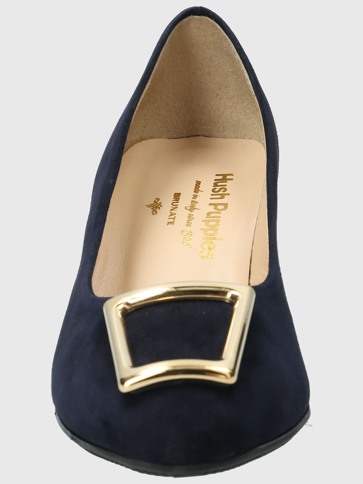 Zapato Brunate Cuero Mujer Biella Azul