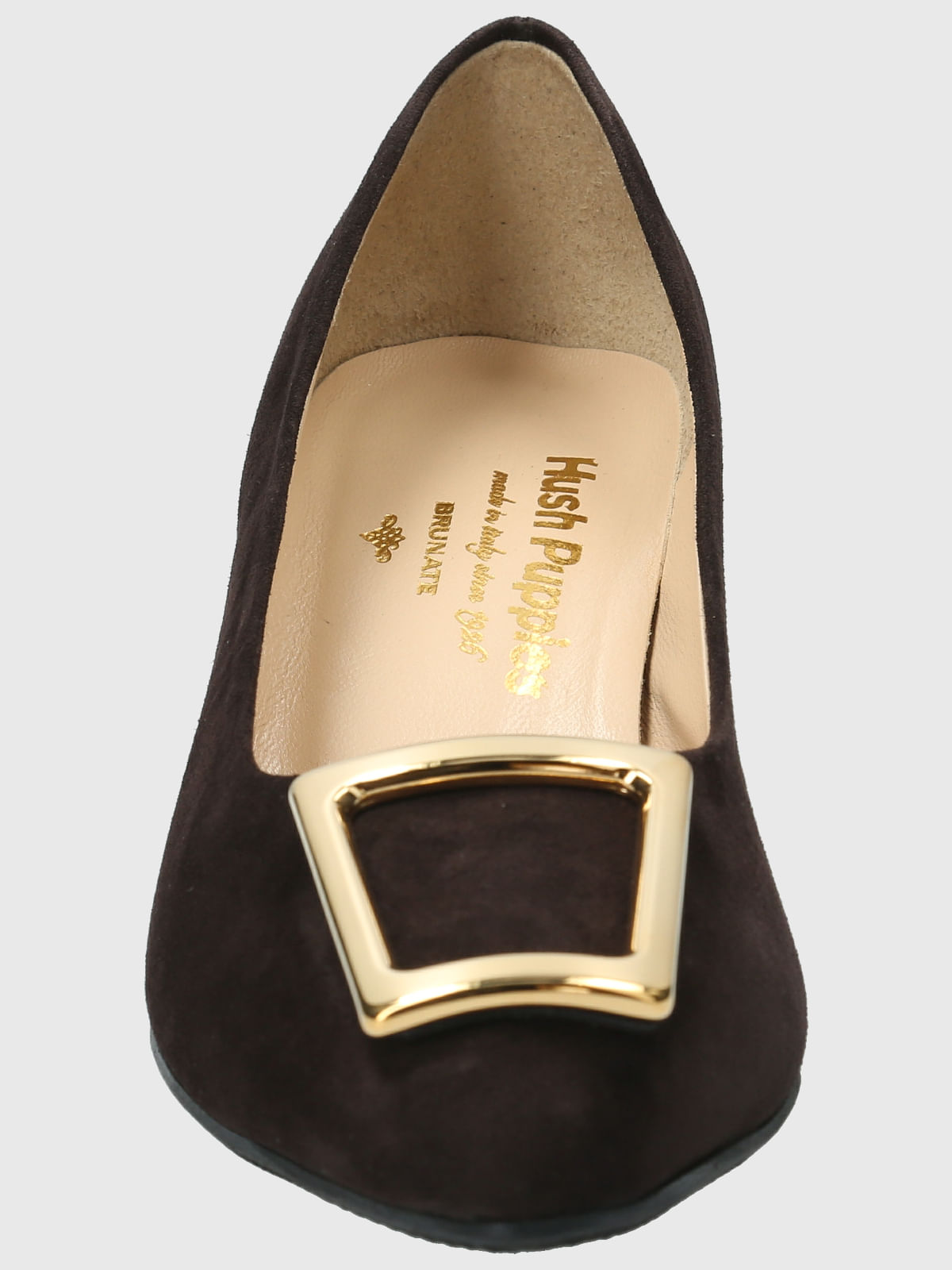 Zapato Brunate Cuero Mujer Biella Café