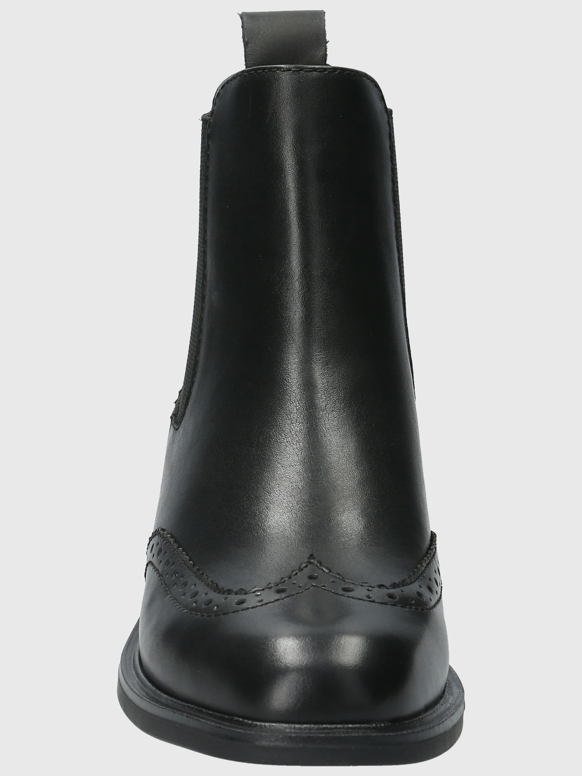 Botin Cuero Mujer Algate Negro