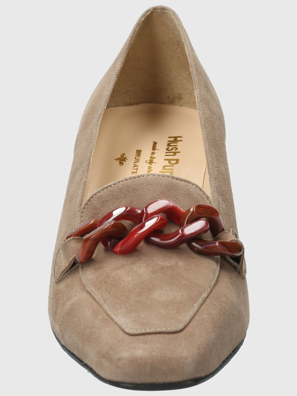 Zapato Brunate Cuero Mujer Valdena Gris