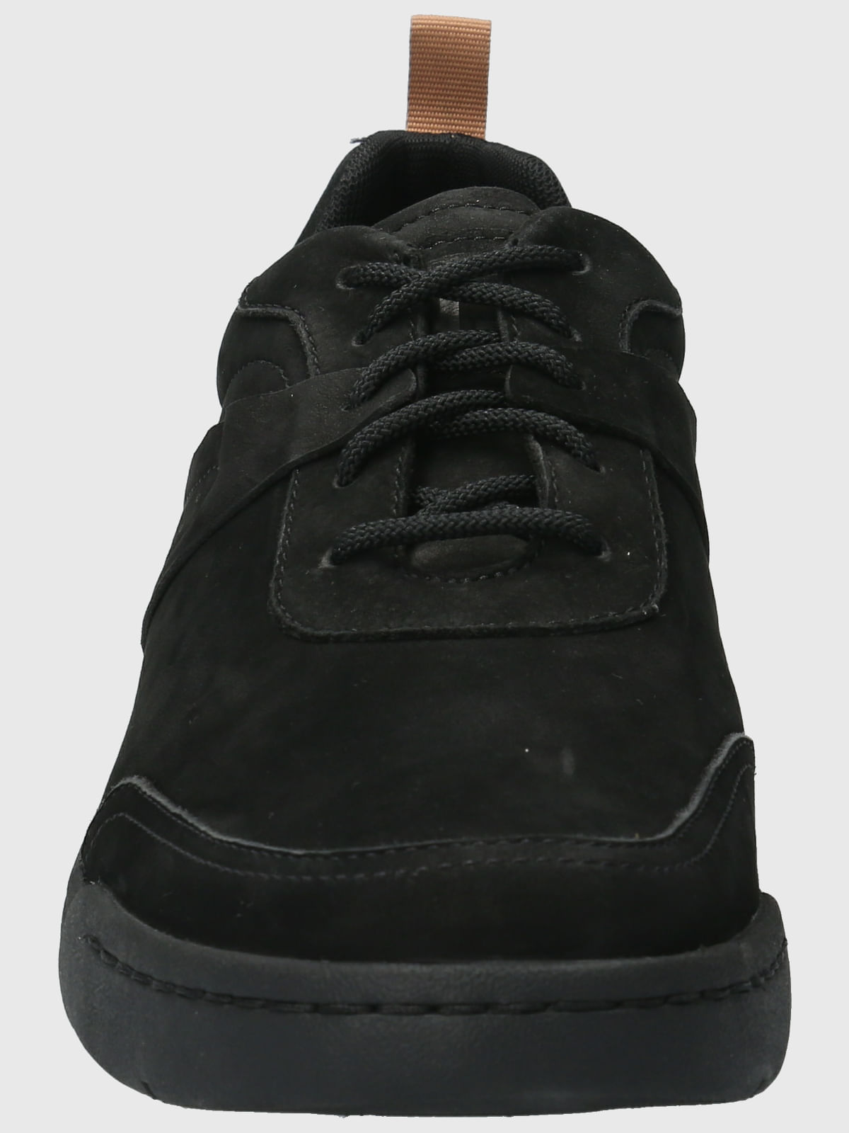 Zapatilla Cuero Hombre Molt Negro
