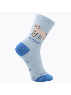 Calcetin Algodón Niño C Golden Azul Hush Puppies