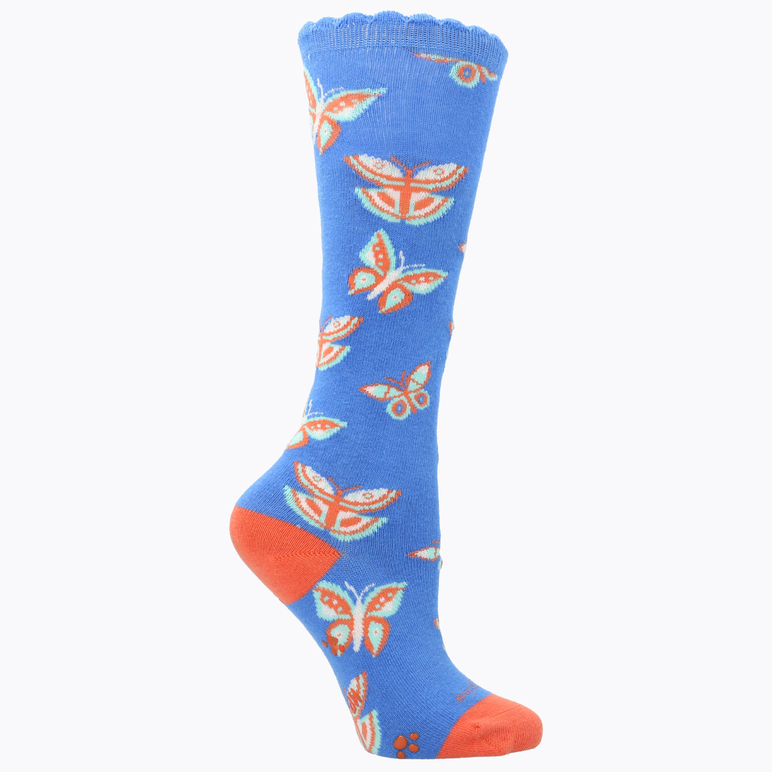 CALCETIN ALGODÓN NIÑA KH ST BUTTERFLY AZUL HUSH PUPPIES