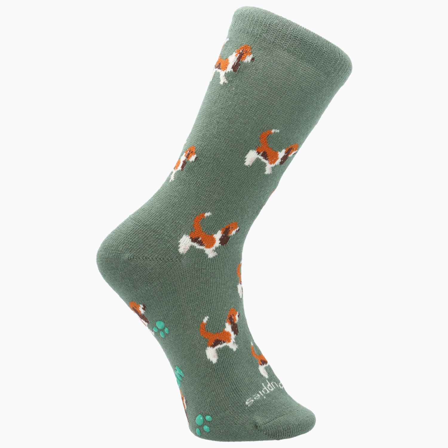 CALCETIN ALGODÓN NIÑO C BASSET VERDE HUSH PUPPIES