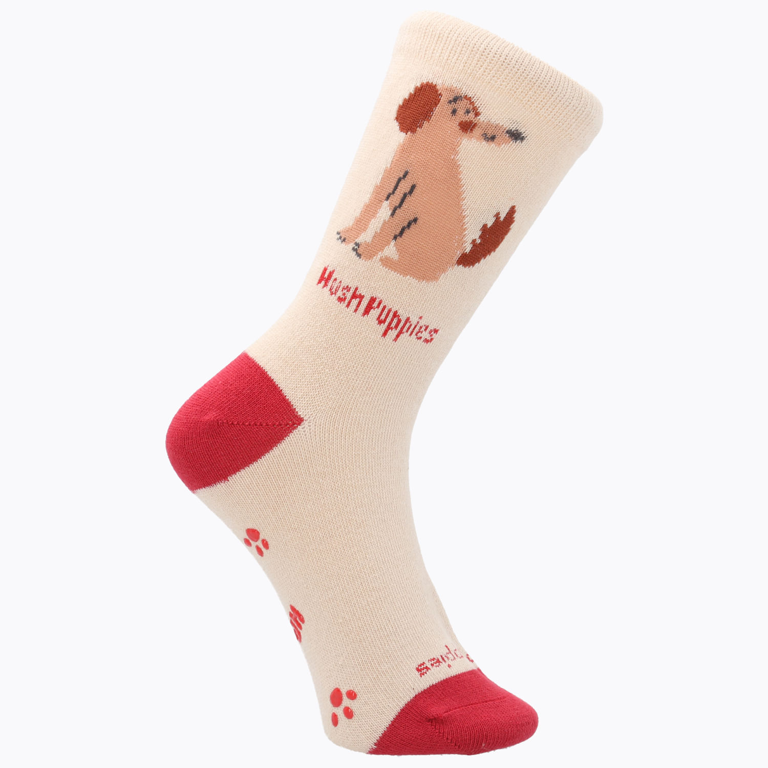 CALCETIN ALGODÓN NIÑO C MESTIZO BEIGE/CRUDO HUSH PUPPIES
