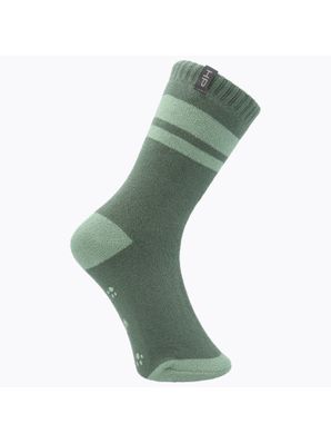 Calcetin Algodón Niño Heavy Twolines Verde Hush Puppies