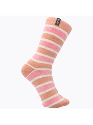 Calcetin Algodón Niña Heavy Lines Rosado Hush Puppies