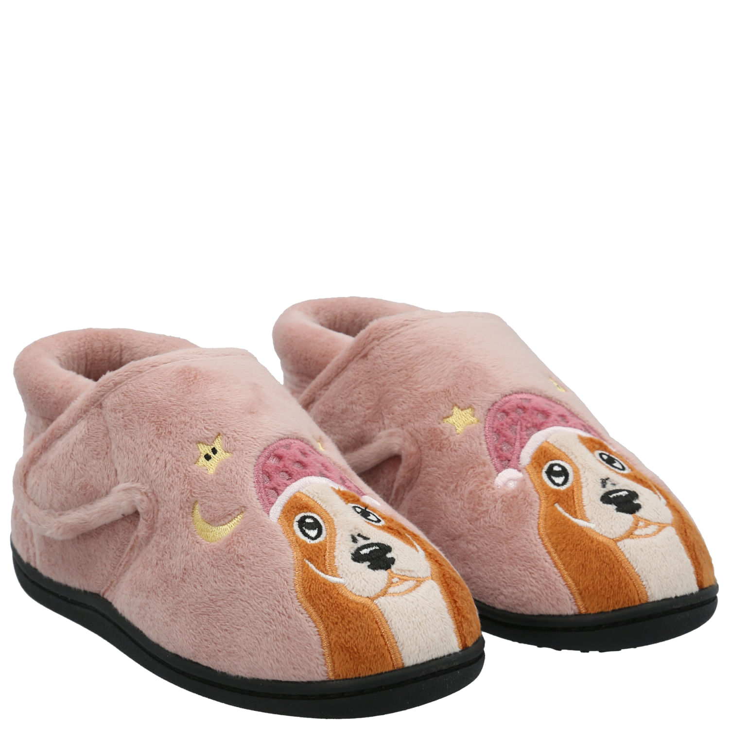 PANTUFLA CASUAL NIÑA HPK SLIPPER AMY ROSADO HUSH PUPPIES