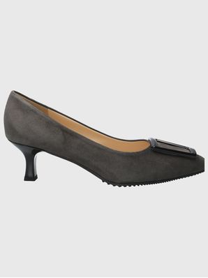 Zapato Brunate Cuero Mujer Branca Gris