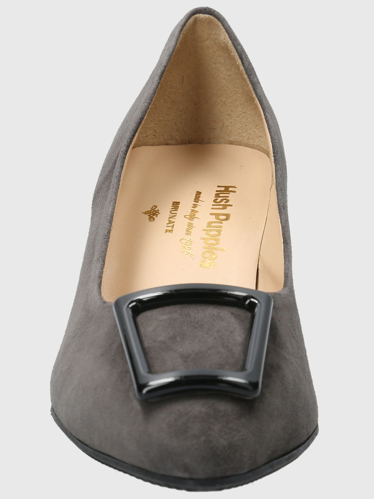 Zapato Brunate Cuero Mujer Branca Gris
