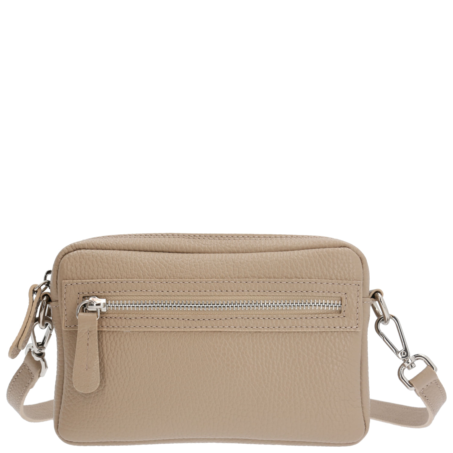 Cartera Cuero Mujer Genova Cross Beige/Crudo Hush Puppies
