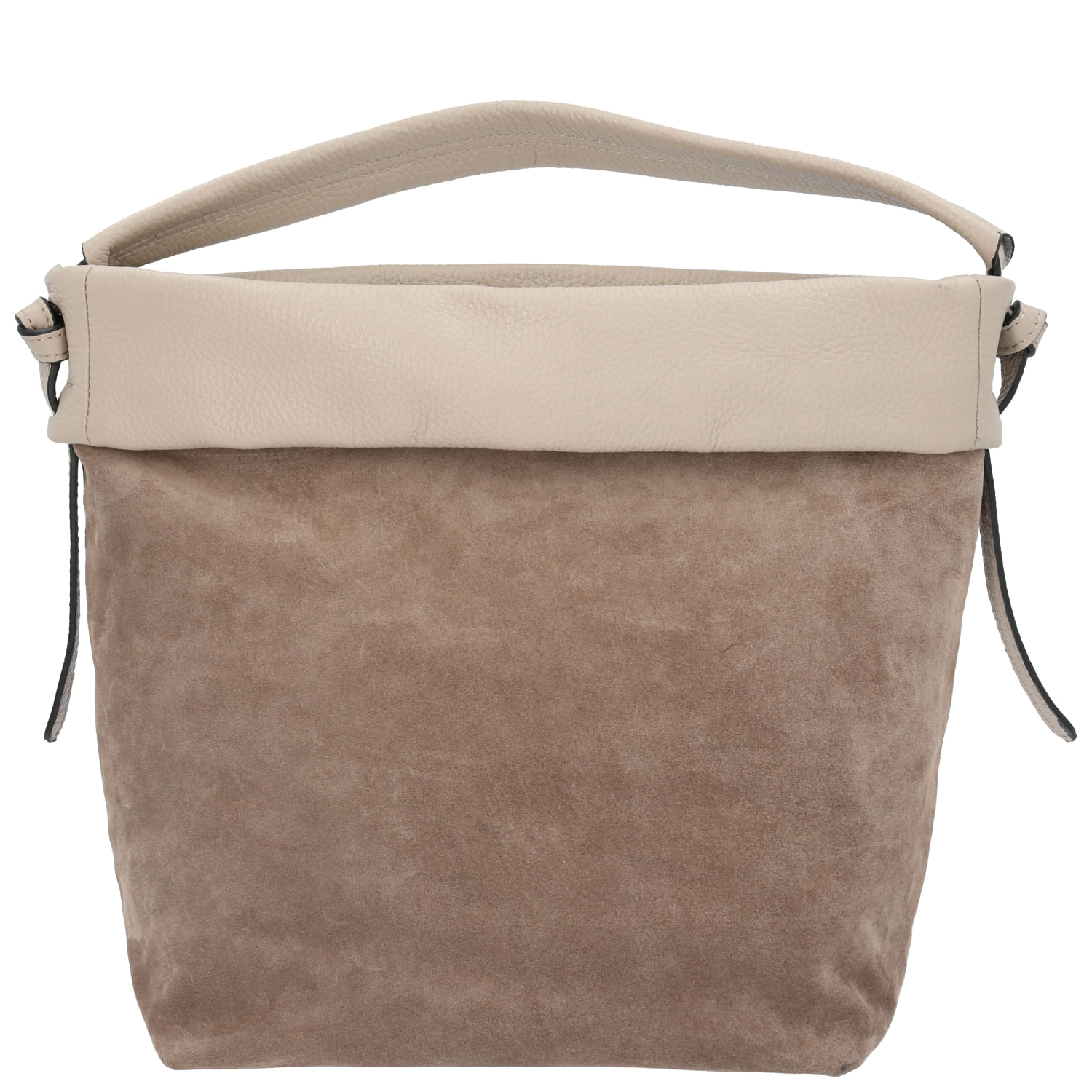 Cartera Cuero Mujer Uffizi Hobo Beige/Crudo Hush Puppies