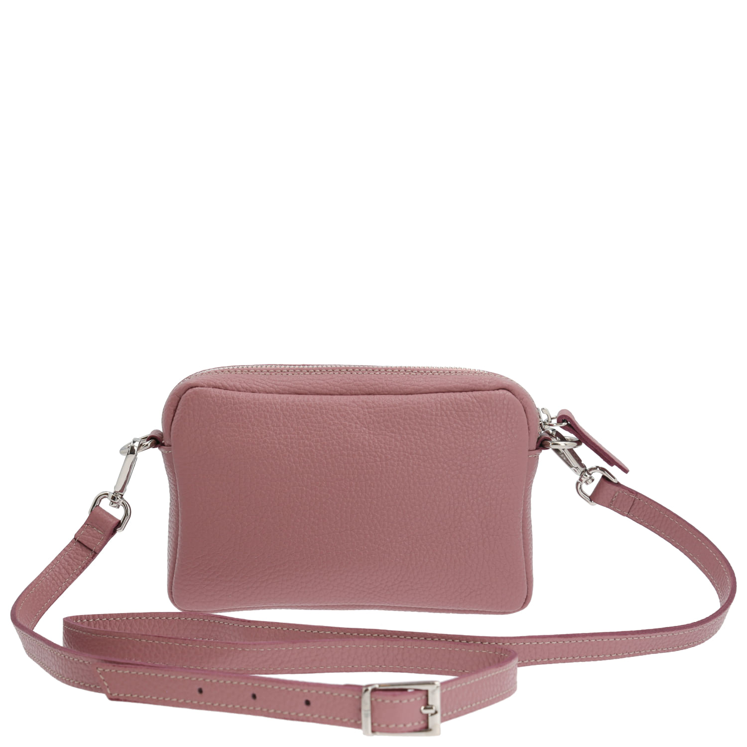Cartera Cuero Mujer Genova Cross Rosado Hush Puppies