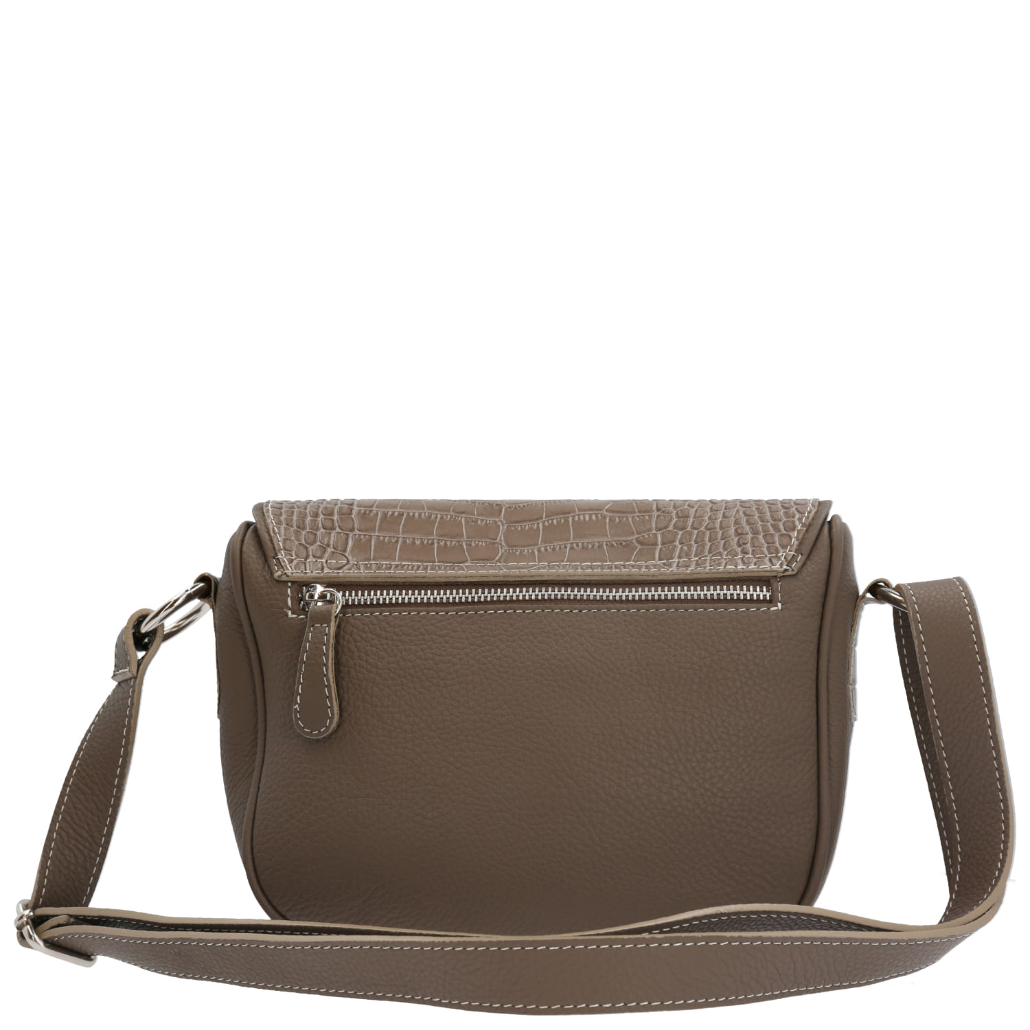Cartera Cuero Mujer Fiore Cross Café Hush Puppies