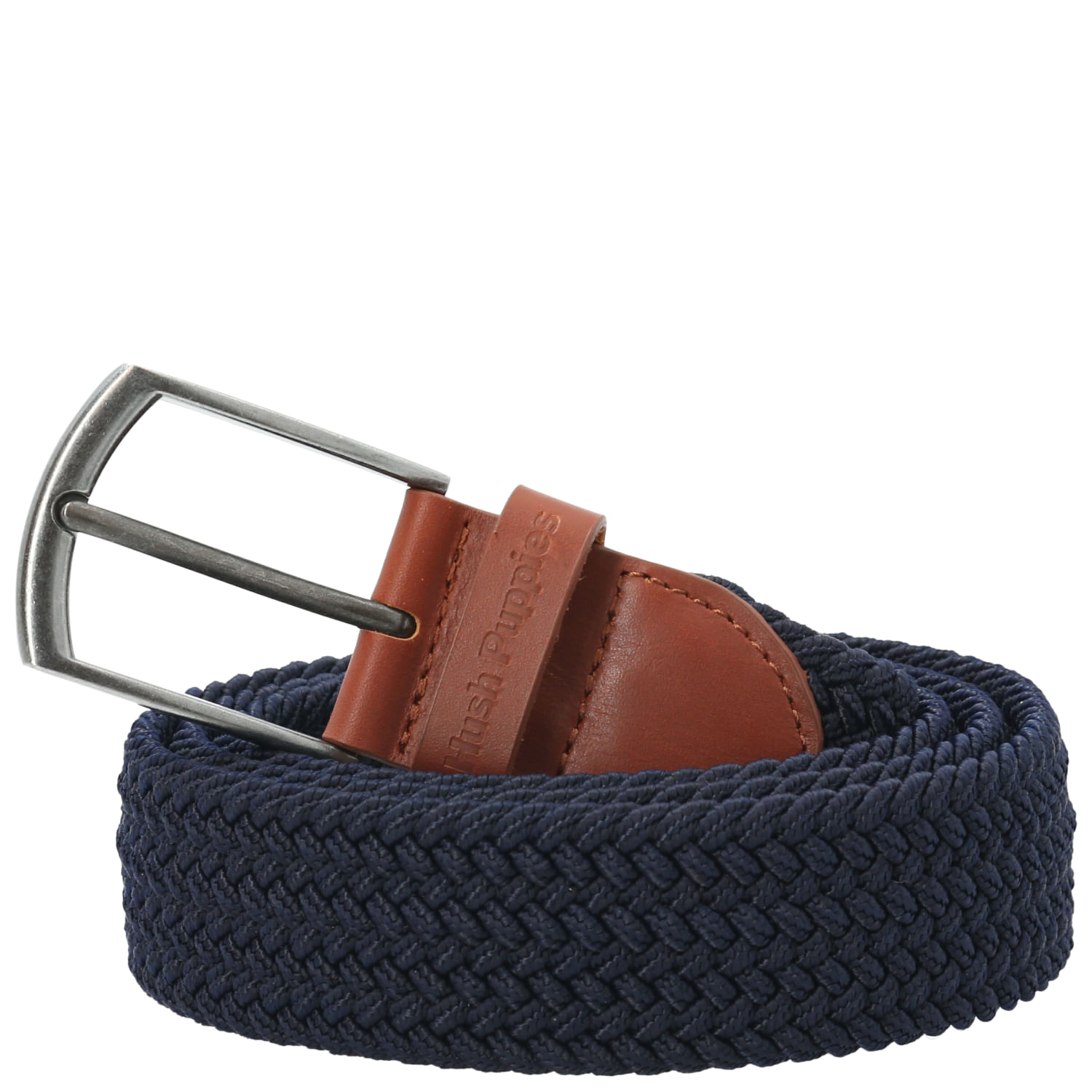 Cinturon Elasticado Hombre Hp Esher Azul  Hush Puppies