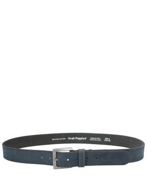 Cinturon Cuero Hombre Hp Alicante Azul  Hush Puppies