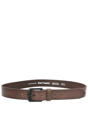 Cinturon Cuero Hombre Hp Alcala Café Hush Puppies