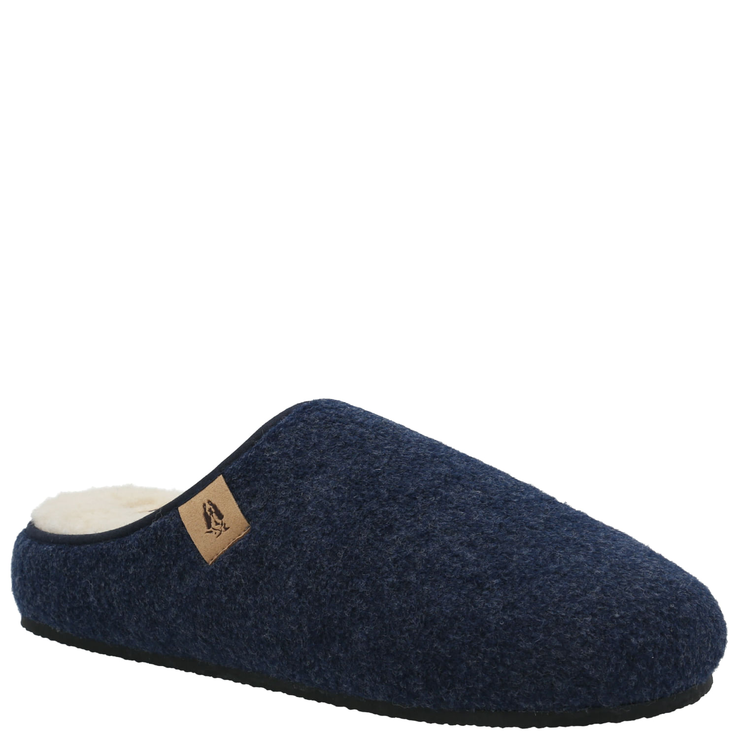 Pantufla Fieltro Hombre Hp Slipper Felt Azul Hush Puppies-Hush