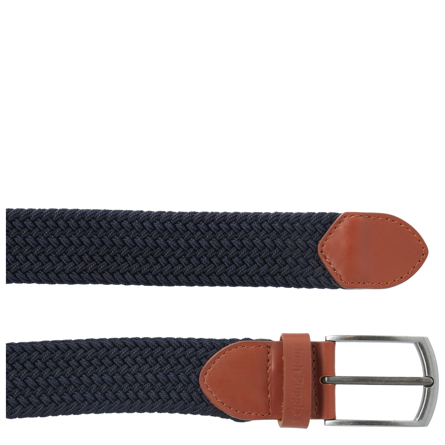 Cinturon Elasticado Hombre Hp Esher Azul  Hush Puppies