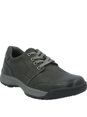 Zapato Cuero Hombre Duran Gris