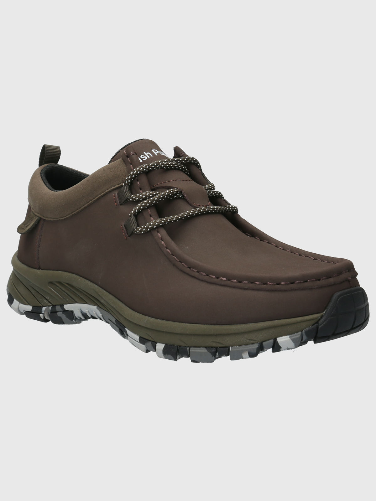Zapatilla Cuero Hombre Jovan Gris