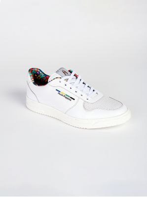 Zapatilla Cuero Friends Hombre Hudson Blanca