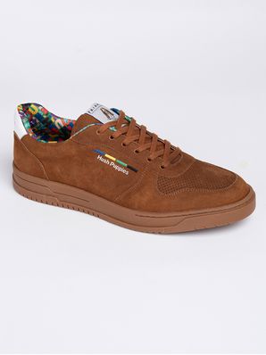 Zapatilla Cuero Friends Hombre Hudson Café