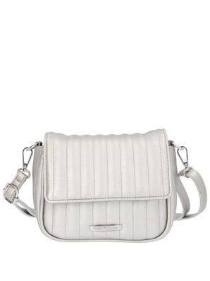 Cartera Ecocuero Mujer Kacie Cross Metalizado Hush Puppies