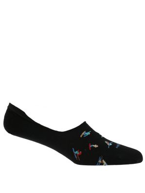 Calcetin Algodón Hombre Inv Snow Negro Hush Puppies