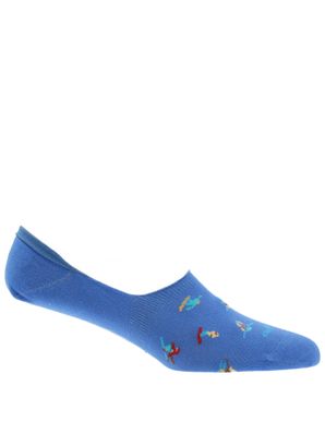 Calcetin Algodón Hombre Inv Snow Azul  Hush Puppies