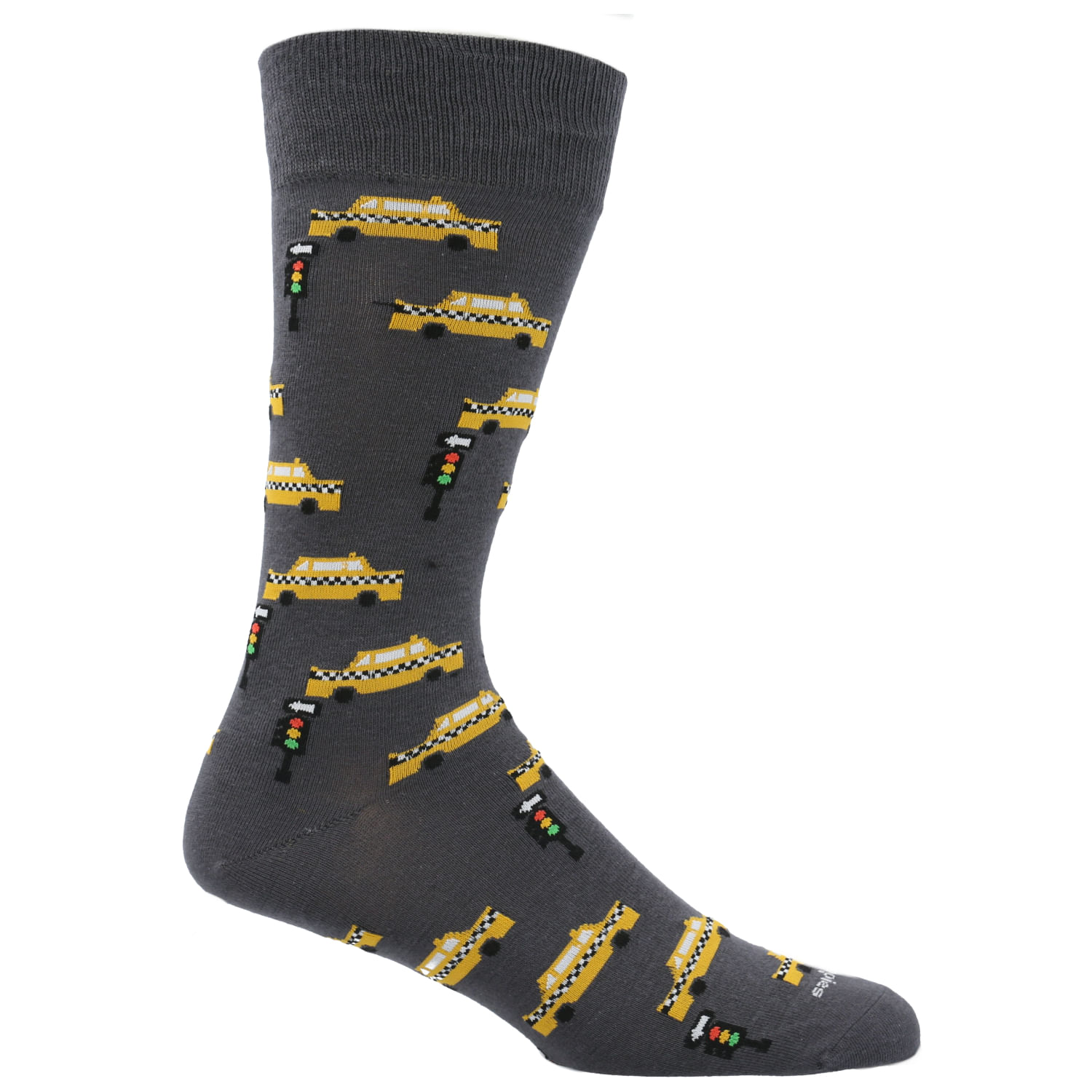 Calcetin Algodón Hombre C Taxi Nyc Gris Hush Puppies