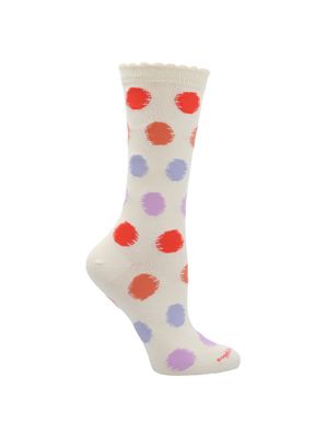 Calcetin Algodón Mujer C St Circle Beige/Crudo Hush Puppies