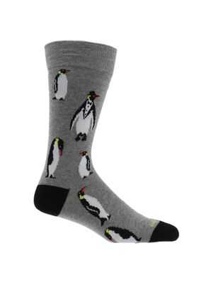Calcetin Algodón Hombre C Penguin Gris Hush Puppies
