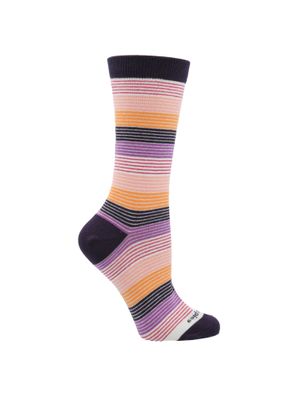 Calcetin Algodón Mujer C Fineline Morado Hush Puppies