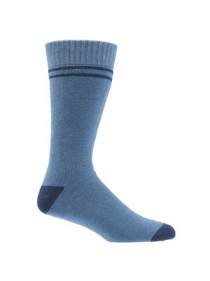 Calcetin Algodón Hombre Heavy Line Azul  Hush Puppies
