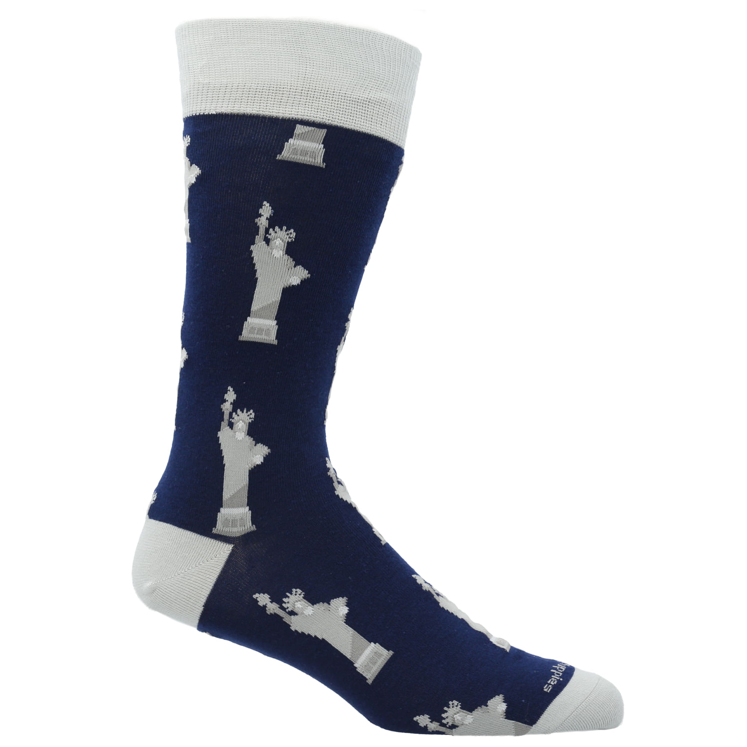 Calcetin Algodón Hombre C Liberty Nyc Azul  Hush Puppies