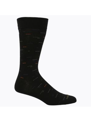 Calcetin Algodón Hombre C Cuff Frontier Negro Hush Puppies
