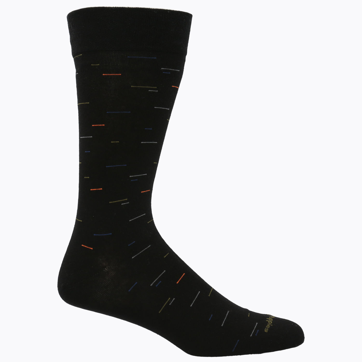 Calcetin Algodón Hombre C Cuff Frontier Negro Hush Puppies