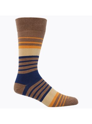 Calcetin Algodón Hombre C Cuff Stomp Café Hush Puppies