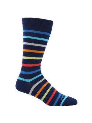 Calcetin Algodón Hombre C Colorline Azul  Hush Puppies