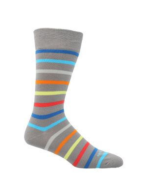 Calcetin Algodón Hombre C Colorline Gris Hush Puppies