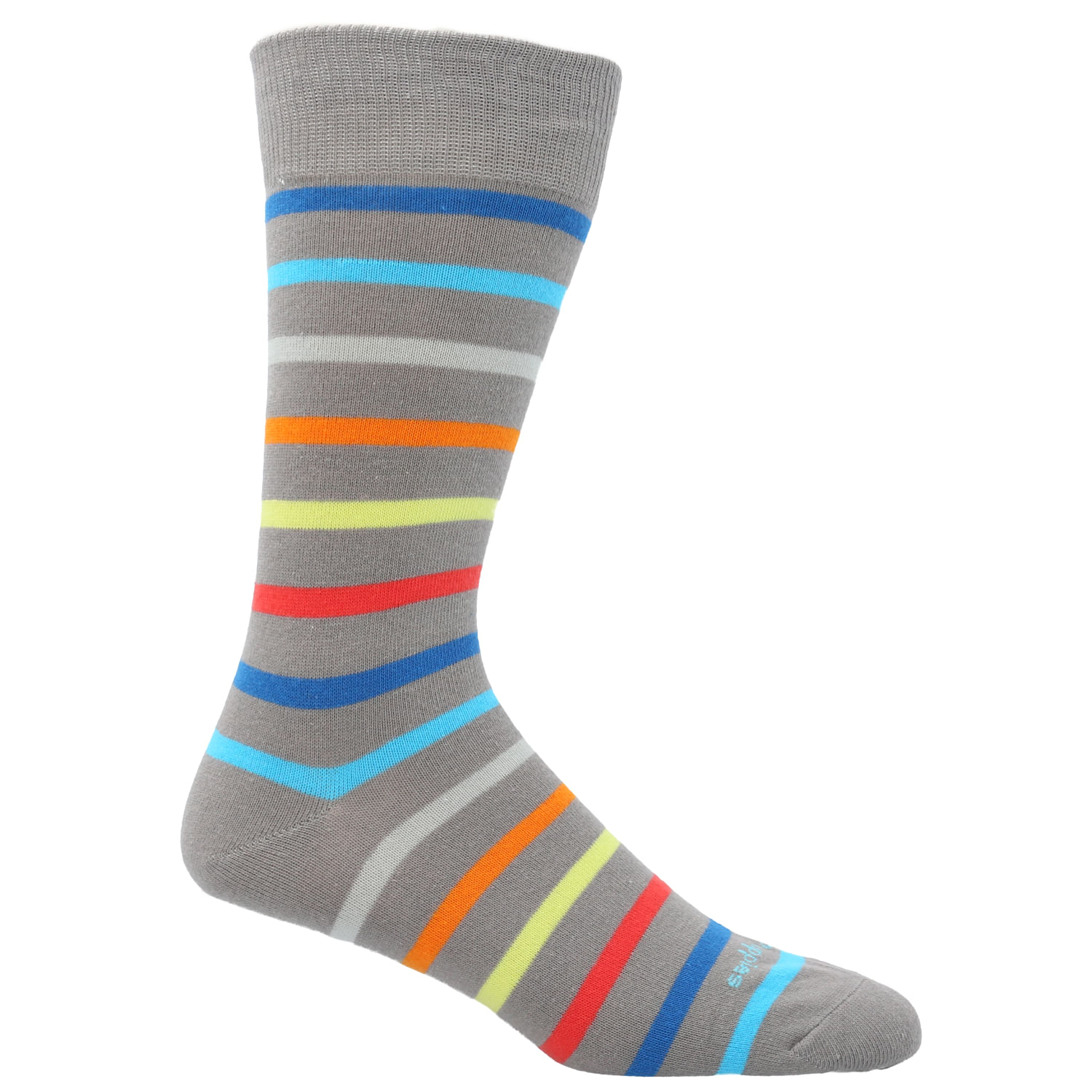 Calcetin Algodón Hombre C Colorline Gris Hush Puppies