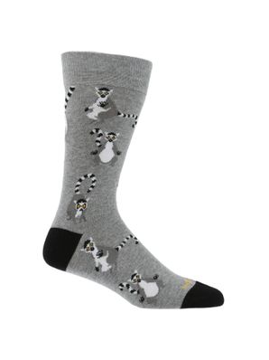 Calcetin Algodón Hombre C Lemur Gris Hush Puppies