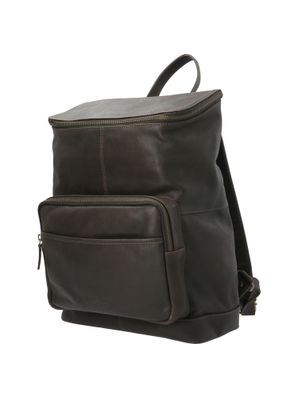 Mochila Cuero Hombre Th Earl Back Café Hush Puppies