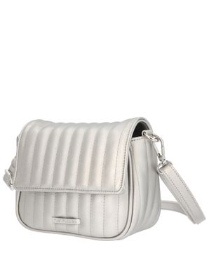 Cartera Ecocuero Mujer Kacie Cross Metalizado Hush Puppies